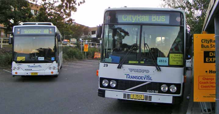 TransdevTSL Scania K94UB Custom 100 & Volvo B10M Custom 200 29